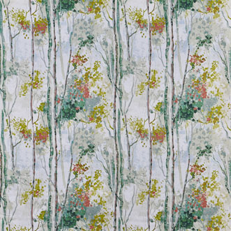 Silver, Birch Willow - Fabric Only